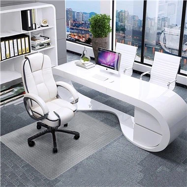 45" X 53" rétthyrningur í lögun PET skrifstofugólfmottur fyrir teppi