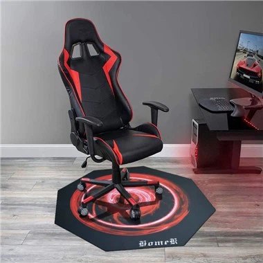 E-Sport Gaming stólmotta fyrir hörð gólf með sérsniðnu mynstri